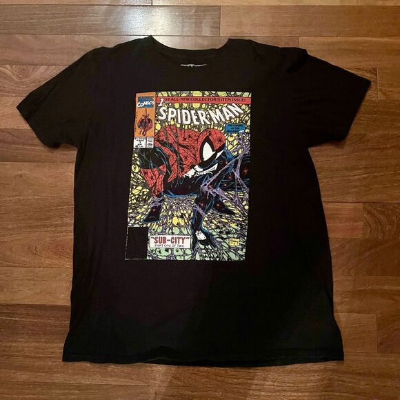 Vintage Marvel's Symbiote Spider-Man Comic T-Shirt - Picture 1 of 3